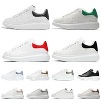 Wholesale High Quality Luxurys Designers Leather Shoes Womens Mens Casual Shoe ACE Platform Sneakers Flat Women Trainers Triple White Reflective Red Pink Black Suede