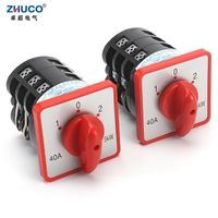 Wholesale Smart Home Control ZHUCO HZ5D M05 M06 KW A Induction Motor Reversible Transfer Switch Two Voltage Three pole Universal Cam