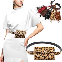 Wholesale Belts Women Waist Pack Female Belt Bag Fashion Leopard Travel Small Phone Pouch Bags Brand Design Girls Fanny