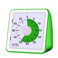 Wholesale Timers Kitchen Tools Kitchen Dining Bar Home Garden60 Minutes Timer Silent Countdown Time Management Tool For Children And Adults Visua