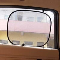 Wholesale Car Sunshade Universal Chic Mesh Side Window Shade Cling Sun Shades Cover Visor