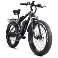 Wholesale Electric Bicycle MX02S Inch Bike W Mens Mountain Snow V17Ah Lithium Battery Fat Tire E bike Hydraulic Disc Brake