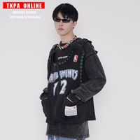 Wholesale Jacket Tkpa Street Hip Hop Rapper Same Basketball Team Vest High Arcade Can Tactical Tooling Hiphop