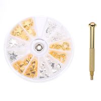 Wholesale Nail Art Decorations Jewelry Pendant Charm With Pc Hand Drill Tool