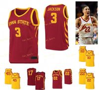 Wholesale NCAA College Iowa State Cyclones Basketball Jersey Zion Griffin Prentiss Nixon Michael Jacobson Javan Johnson Custom Stitched
