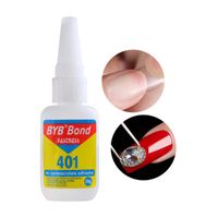 Wholesale Nail Gel Glue For False French Tips Fast Drying Art Acrylic Rhinestones Decorations Adhesive Tool Manicure NFJ01