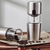 Wholesale Manual Coffee Grinders Electric Grinder Stainless Steel Adjustable Hand Drip Brewing Tool Travel Mug