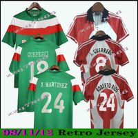 Wholesale 1998 Athletic J MARTINEZ Soccer jersey rerto Shirt ETXEBERRIA Sports Retro Bilbao Vintage MUNIAIN ROBERTO RIOS ZIGANDA ALKIZA NAGORE Classic unifom