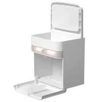 Wholesale Toilet Paper Holders Roll Holder With Automatic Sensor LED Lighting And Smartphone Shelf Wall Mounted Bathroom