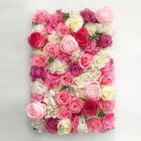 Wholesale Flower Backdrop Silk Rose Wall Pography Background Wedding Lovers Birthday Kids Po Shoots Decor1
