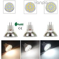 Wholesale Bulbs AC DC V V V MR11 GU4 LED Spotlight W W WCool Warm White Lamp Replace Halogen Light SMD Chips