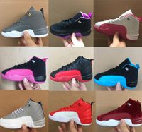 Wholesale Cheap kids s basketball shoes Sunrise Bordeaux Wolf Flu Game The Master Taxi French Blue Barons Gym Red Sports sneakers