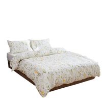 Wholesale Bedding Sets Set cotton Duvet Cover Plain Coloured Flowers High Grade Single Double King Size For Adults