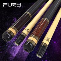 Wholesale Original FURY CJ Pool Cue Stick Kit Billiard mm mm Tip With Case North American Maple Shaft Extension Cues