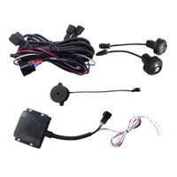 Wholesale Car Rear View Cameras Parking Sensors V Front And Detection Blind Spot Monitoring System Voice Alarm Meters Long Distance Waterproof