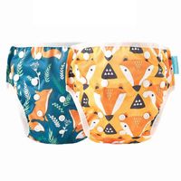 Wholesale Happy Flute pc Baby Summer Reusable Adjustable Cloth Diapers Pool Pant Swimming Diaper Cover Washable Baby Nappy