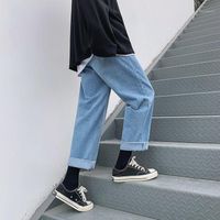 Wholesale Men s Jeans Streetwear Japanese Men Pants Spring Denim For Fashion Designer Brand Male Trousers Summer Sweatpants