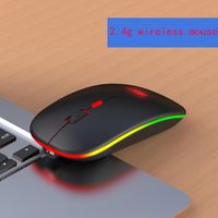 Wholesale Mice Light Weight Wireless Mouse G USB Rechargeable With LED For PC Laptop Computer Gamer