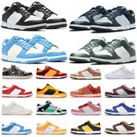 Wholesale 2022 men women low casual shoes outdoor sneakers low White Black Grey GEORGETOWN Midas Gold UNC Coast Michigan GOLDENROD mens trainers runners