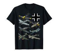 Wholesale Men s T Shirts German Fighter Planes JU Stuka Bf ME Fw190 T Shirt