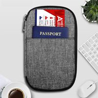 Wholesale Storage Bags Card Container Passport Bag Travel Multifunction Pouch ID Wallet Cash Holder Cases