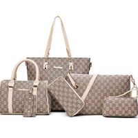 Wholesale Famous Brands Wholale Fashion Digner Piece Custom Brand Ladi Bags Handbag Set for Women