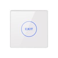 Wholesale Security Access Control V18V Door Lock Push Opening Release Switches Contactless Touchless No Touch Exit Button Led Lights Fingerprint