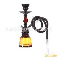 Wholesale Special design Small Arabian hookah with single pipe iron stem Shisha hookahs types for selection