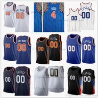 Wholesale Custom New Printed Diamond th City Basketball Jerseys Top Quality White Blue Black Gold Jerseys Message number and name on order