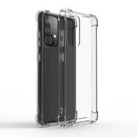 Wholesale Premium Clear Phone Cases for Samsung A52 A32 A22 A72 A82 G G S21 S20 Ultra FE Plus Note A03S Shockproof TPU Acrylic PC Hybrid Armor Hard Back Cover Transparent Case