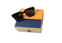 Wholesale 2021 Luxury designer Sunglasses fashion multicolor modern high quality Men and women classic Retro square glasses