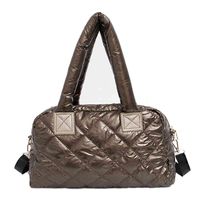 Wholesale 2020 New Bale Winter Bag for Women Casual Cotton Space Quilted Feather Grillwork Hand Shoulder
