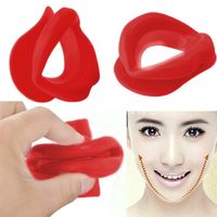 Wholesale Party Favor Silicone Oral Trainer Tightener Face lift Slimmer Massage Rubber Slim Muscle Lip Exerciser Anti Wrinkle Face Care