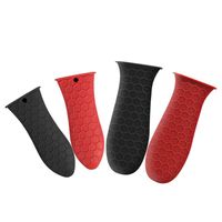 Wholesale Mats Pads NonSlip Silicone Handle Holder Cookware Parts Potholder Cast Iron Skillet Grip Sleeve Cover Pot Heatresistant Pan Diplomatic