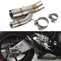 Wholesale For S1000RR S1000XR S1000 RR XR Exhaust Middle Pipe Muffler Adapter Connector Motorcycle Accessories System