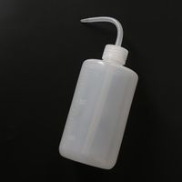 Wholesale Lab Supplies Capacity Tattoo Squeeze Bottle Clean Transparent White Plastic Green Liquid Soap Laboratory Equipment Measuring ML