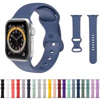 Wholesale Soft Silicone Strap Band for Apple watch iWatch Series MM MM MM MM replacement sport Wristband