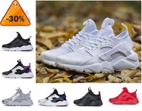 Wholesale Top Quality Trainers Huarache Ultra Hurache Running Shoes for mens womens Triple White ALL Black Huraches Harache Sports Sneakers