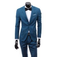 Wholesale Special Offer Custom Made Mens Light Grey Suits Jacket Pants Formal Dress Men Suit Set Wedding Groom Tuxedos jacket pants Men s Blazers