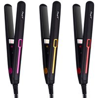 Wholesale 110 V Straightener Constant Temperature Curlers Ceramic Straightening Curling Curly Hair Styling Tools Wet Dry Dual Use