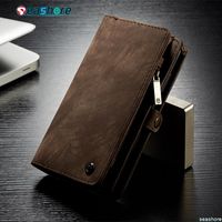 Wholesale Genuine Leather Wallet Phone Case For Pro Max S Plus Coque Card Slot Purse Mini SE2021 Cover Shell Cell Cases