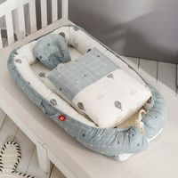 Wholesale Baby Cribs Special Offer Arrival Infant Cradle Born Bassinet With Removable Cover Toddler Bed Portable Sleeping Cot Nest