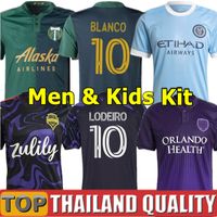 Wholesale Fans Player version MLS Seattle Sounders soccer jerseys New York City Football Shirt set Portland Timbers BLANCO CHARA Orlando Men kids kit uniform