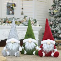 Wholesale Merry Christmas Swedish Santa Gnome Plush Doll Ornaments Handmade Holiday Home Party Decor Christmas Decorations DHL