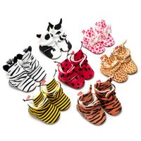 Wholesale First Walkers KIDSUN Born Baby Socks Shoes Animals Warm Infant Boy Girl Toddler Boots Cotton Soft Sole Anti slip Accessories
