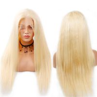 Wholesale Lace Wigs X5 HD Transparent Frontal Wig Human Hair Pre Plucked With Baby Honey Blonde Straight Front Density
