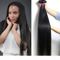 Wholesale Fastyle Long Straight Brazilian Virgin Human Hair Weave inch Human Hair Bundles Remy Hair Extensions