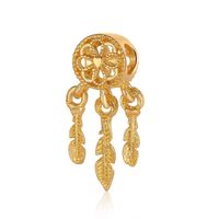 Wholesale Fits Pandora Bracelets Gold Plated Dream Catcher Dangle Pendant Charms Beads Silver Charms Bead For Women Diy European Necklace Jewelry