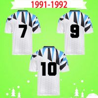 Wholesale 1991 away white soccer jerseys retro Klinsmann Matthäus Desideri Fontolan MIlan Pizzi football shirt Vintage Classic commemorate antique uniform InteR