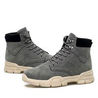 Wholesale Boots Big Size Winter Men s Male Waterproof Ankle Autumn Man Warm Lace Up D50 P64